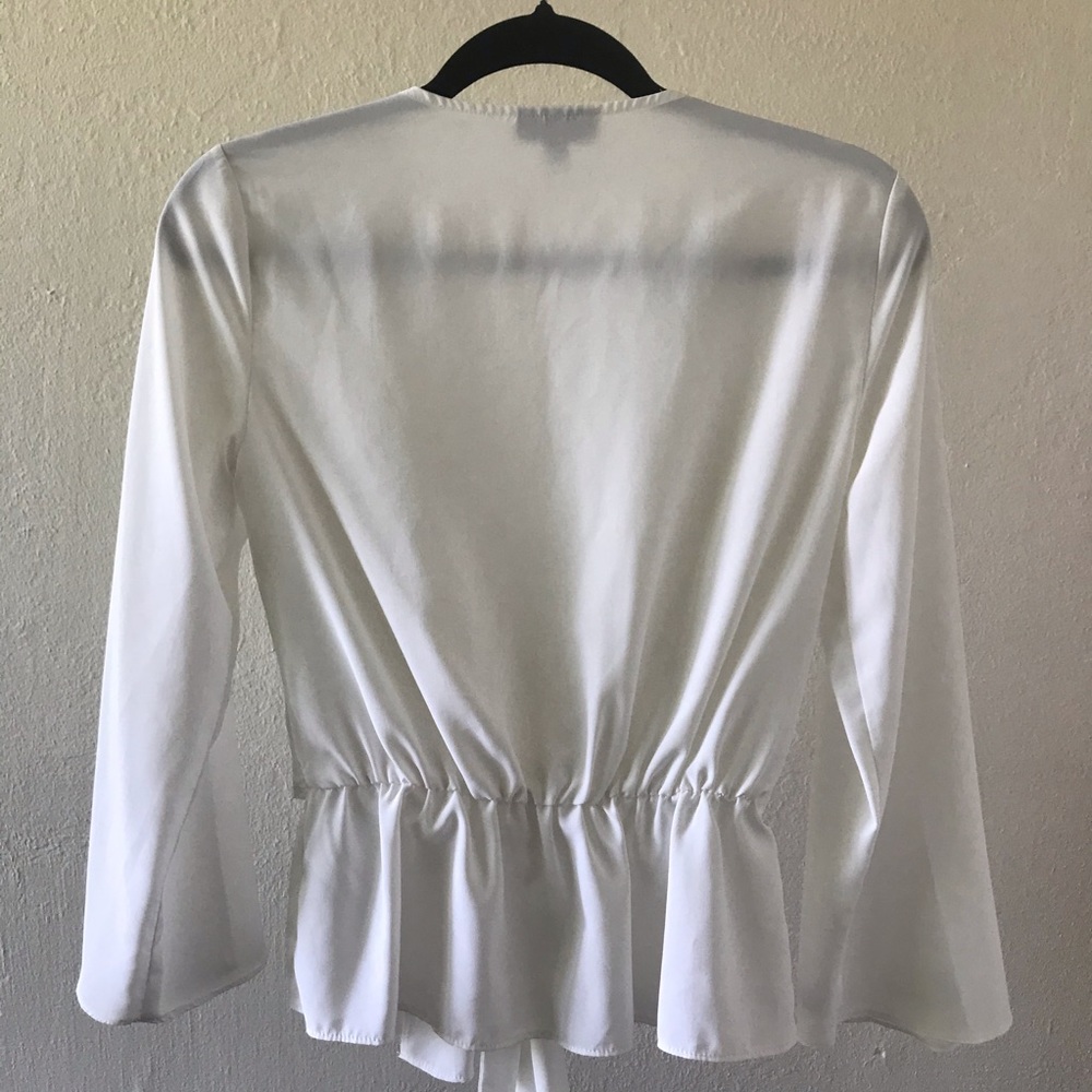 Topshop Knot Blouse - Picture 4 of 5